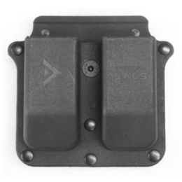 PORTA CARREGADOR DUPLO EM POLÍMERO-0