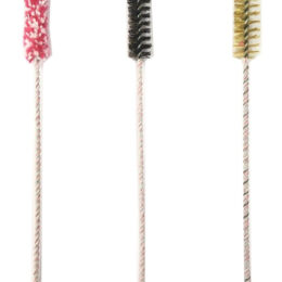 CONJUNTO DE ESCOVAS DE LIMPEZA PARA ARMA .38/.380/9MM-0