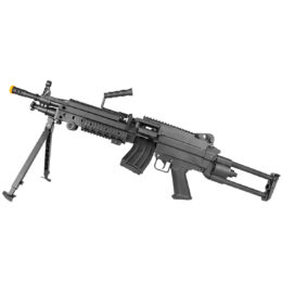 AIRSOFT RIFLE LMG M249 LIGHT ELET 6MM-0