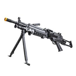 Alternative view of AIRSOFT RIFLE LMG M249 LIGHT ELET 6mm