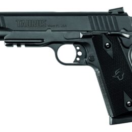 Alternative view of PISTOLA TAURUS .45 1911 TÁTICA OXIDADO